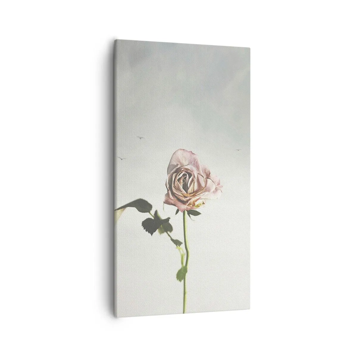 Cuadro sobre lienzo - Impresión de Imagen - Bienvenida a la primavera - 55x100 cm