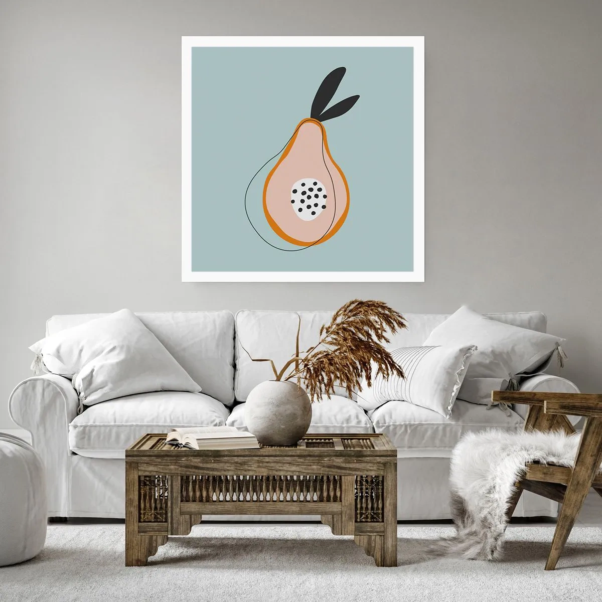 Póster - El interior de la naturaleza - 50x50 cm