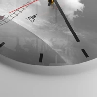 Esfera sin numeración, con rayas