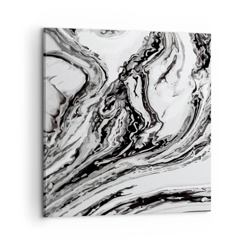 Cuadro sobre lienzo - Impresión de Imagen - Al principio existía el caos - 60x60 cm