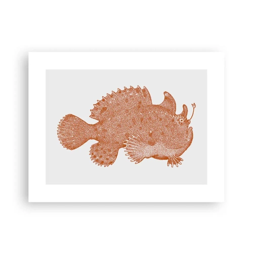 Póster - Y sin embargo, un simple pez - 40x30 cm