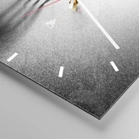 Esfera sin numeración, con rayas