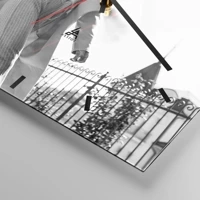 Esfera sin numeración, con rayas