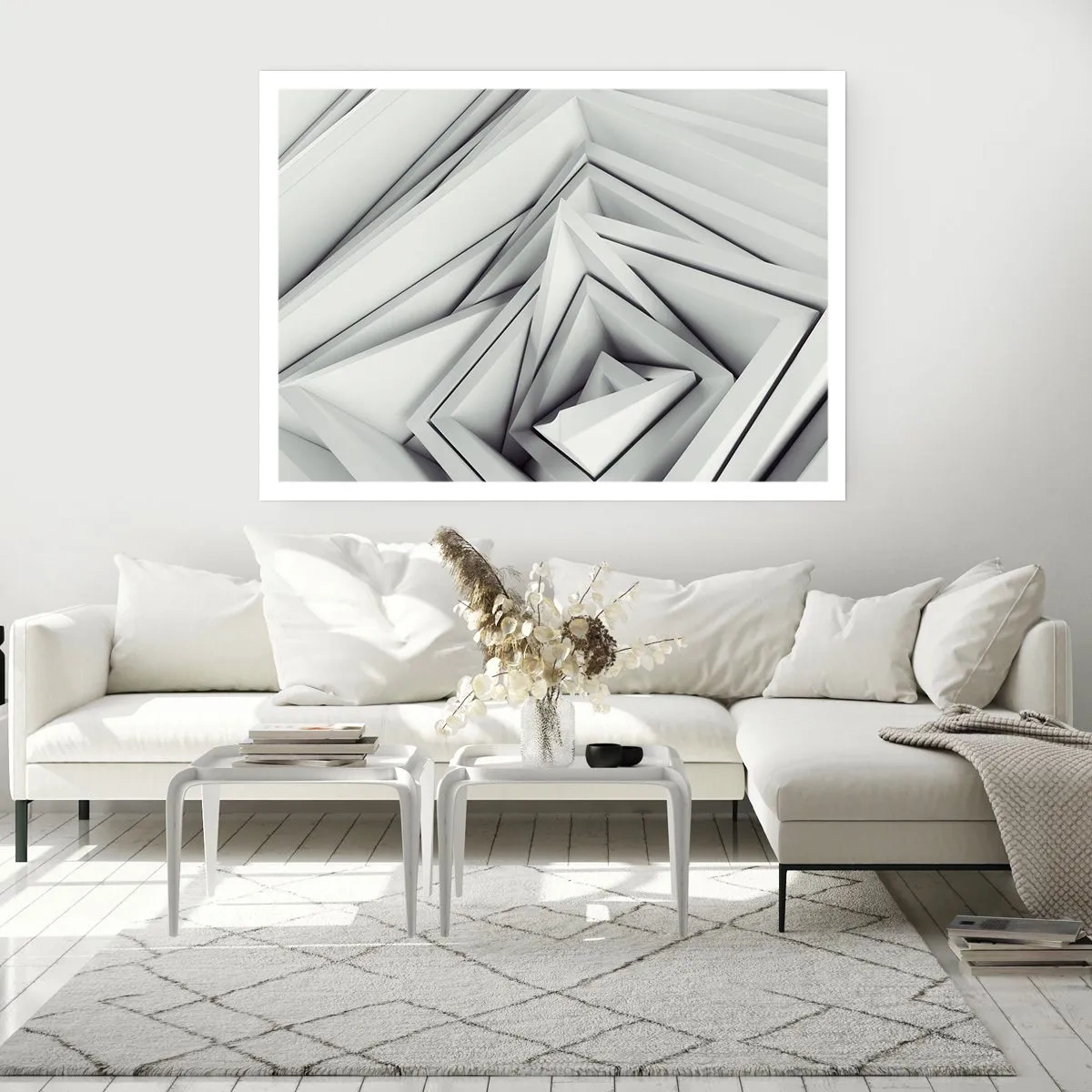 Póster - Ángulos afilados - 91x61 cm