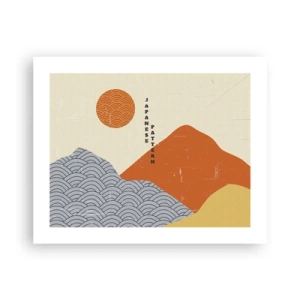 Póster - En el espíritu japonés - 50x40 cm