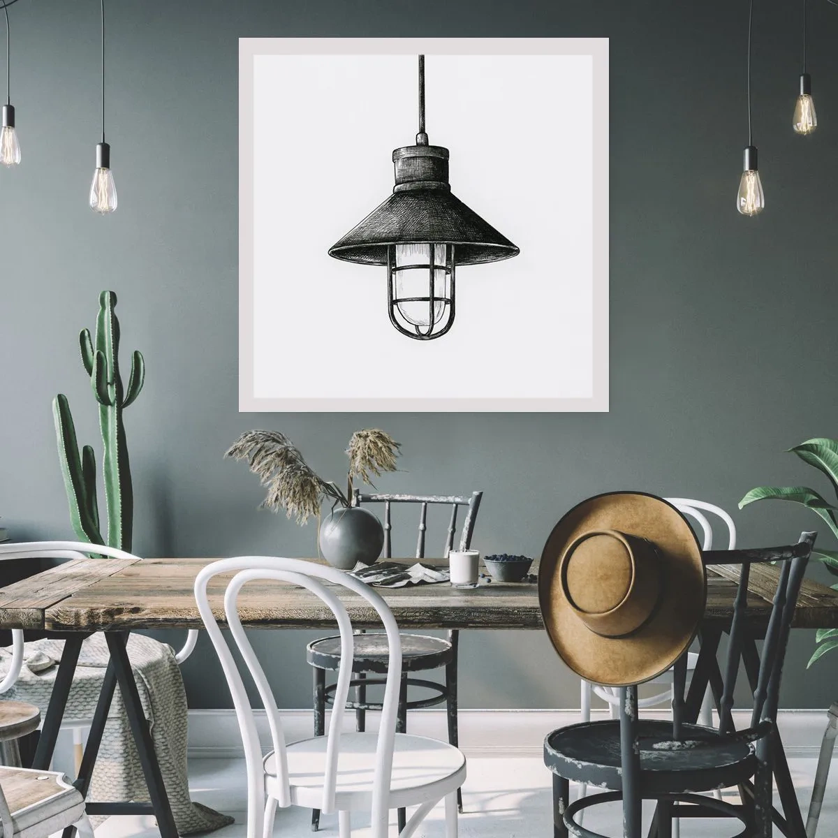 Póster - Como hace años... - 40x40 cm