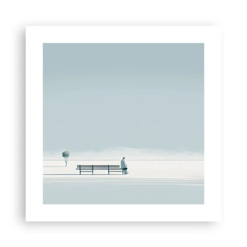 Póster - Sí, estoy esperando - 40x40 cm