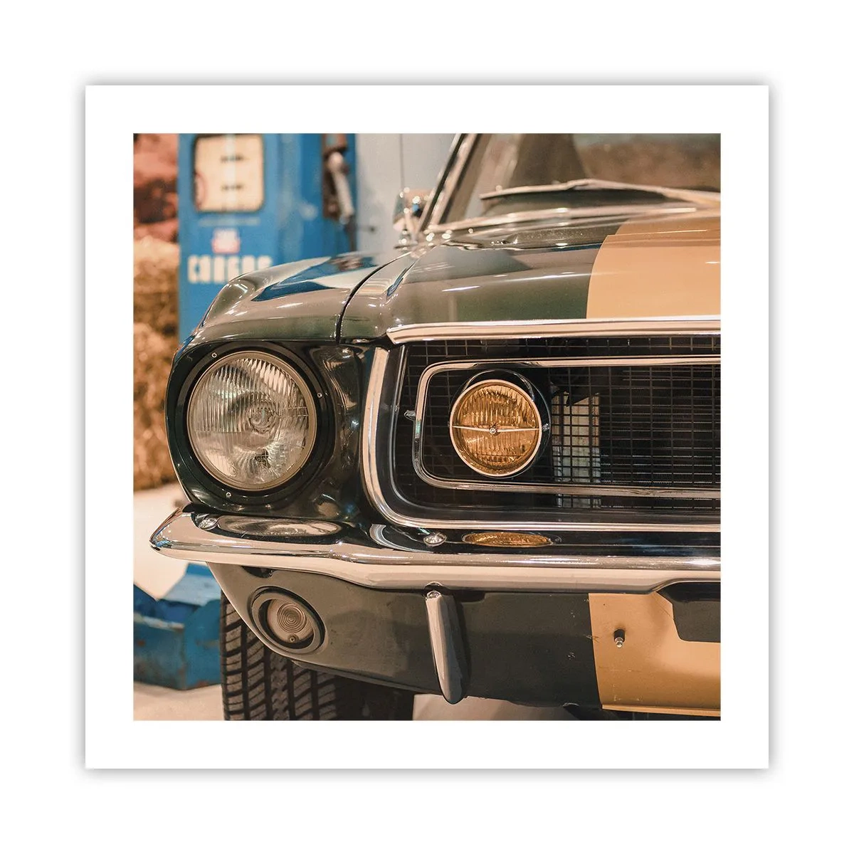 Póster - Encuentro con una leyenda - 50x50 cm