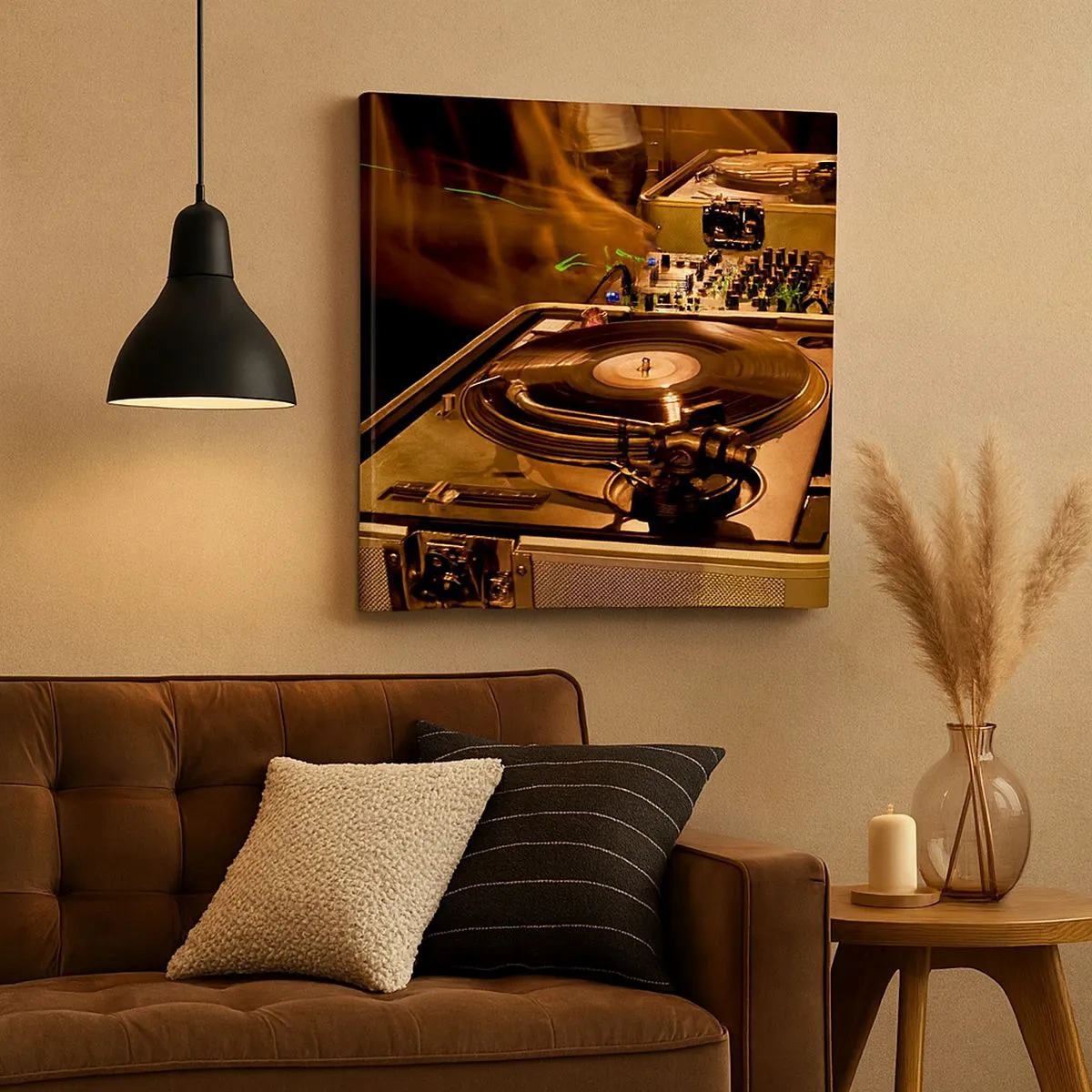 Cuadro sobre lienzo - Impresión de Imagen - ¿Puedes sentir el poder? - 30x30 cm