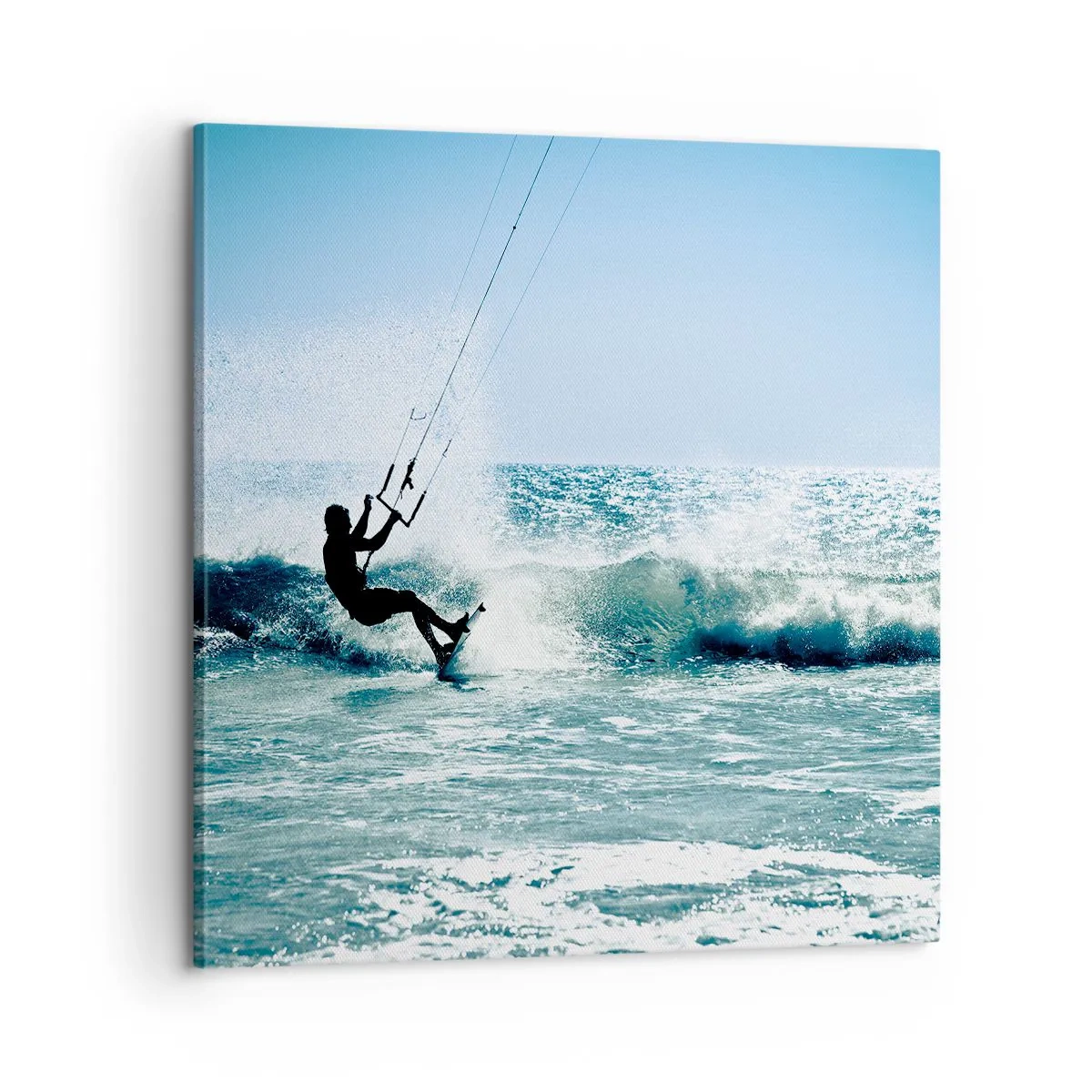 Cuadro sobre lienzo - Impresión de Imagen - Déjate llevar - 60x60 cm
