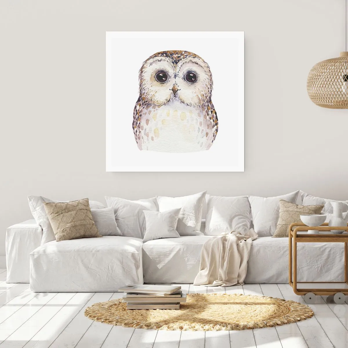 Póster - Mírame a los ojos - 40x40 cm