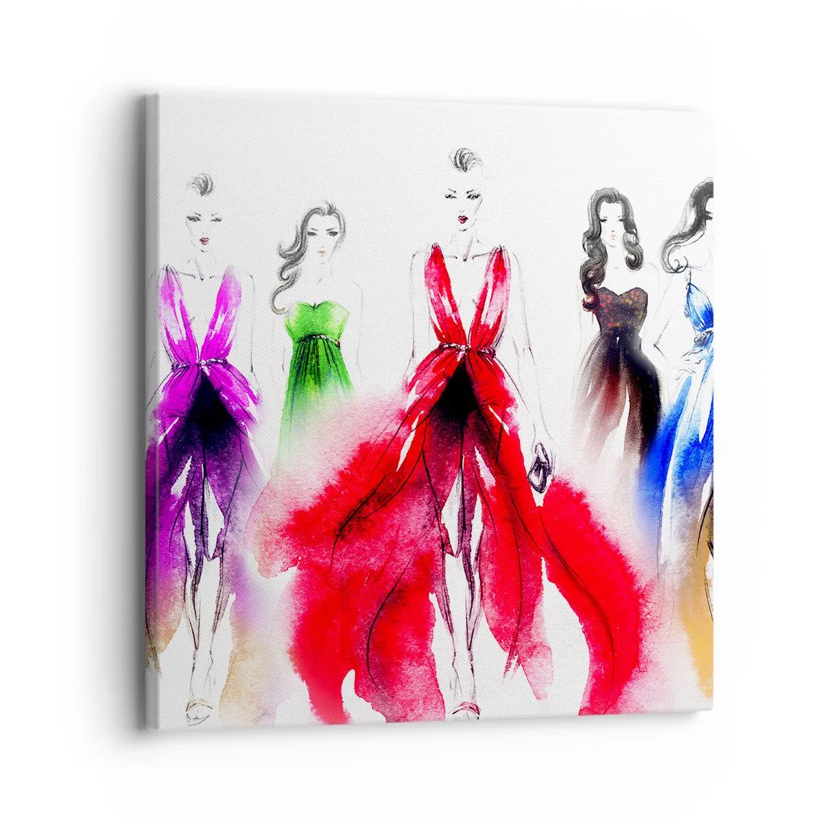 Cuadro sobre lienzo - Impresión de Imagen - Momento elegante - 30x30 cm