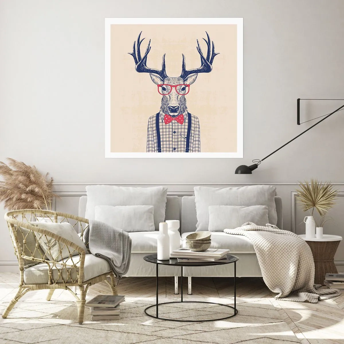 Póster - Una extravagancia lúdica - 40x40 cm