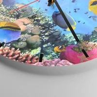 Esfera sin numeración, con rayas