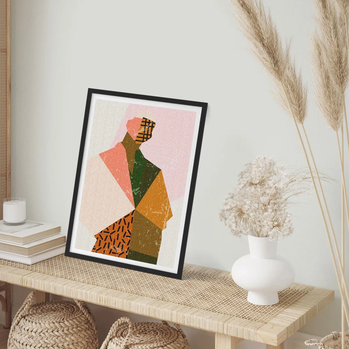 Póster en marco negro - El hombre, un ser complejo - 70x100 cm