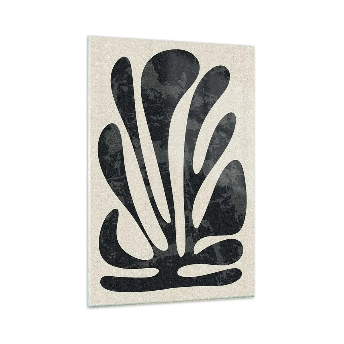 Cuadro sobre vidrio - Impresiones sobre Vidrio - Abstracción con varios extremos - 80x120 cm