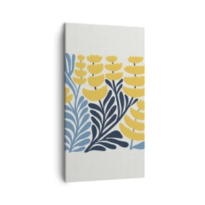 Cuadro sobre lienzo - Impresión de Imagen - Manto soleado - 45x80 cm