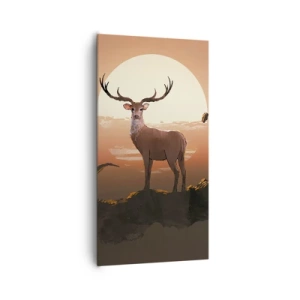 Cuadro sobre lienzo - Impresión de Imagen - Esta noche es diferente a cualquier otra - 65x120 cm