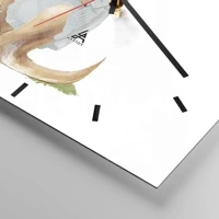 Esfera sin numeración, con rayas