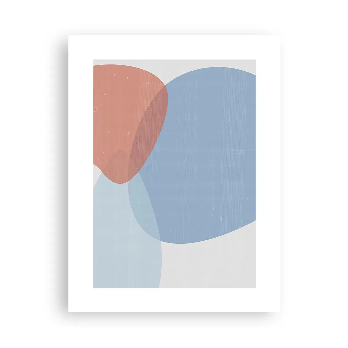 Póster - Relaciones en colores pastel - 30x40 cm