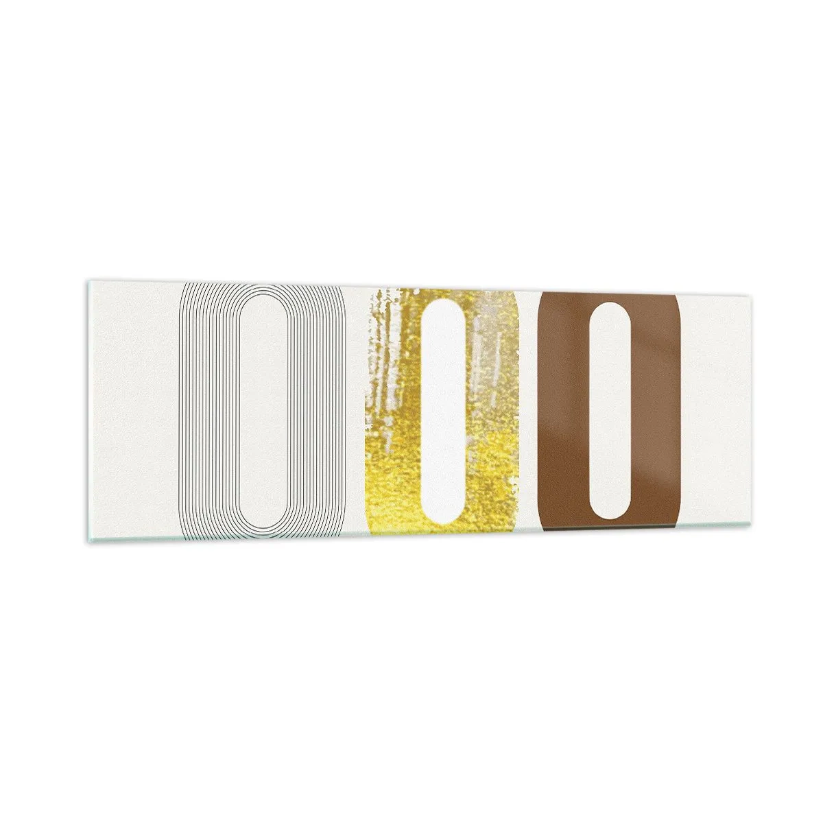 Cuadro sobre vidrio - Impresiones sobre Vidrio - ¡Ooo! - 90x30 cm