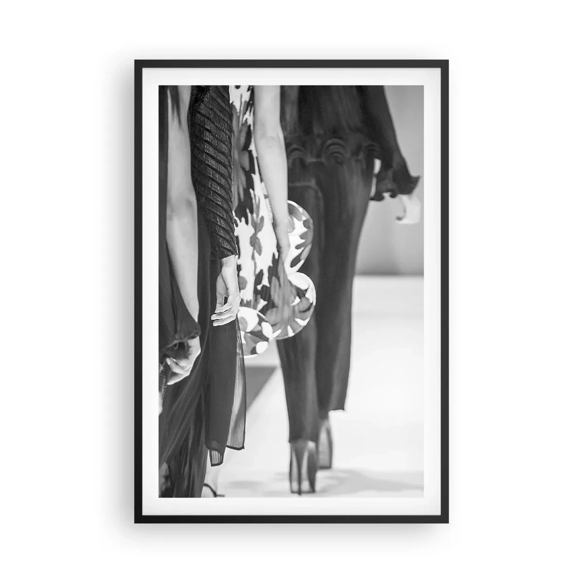 Póster en marco negro - Un desfile con estilo - 61x91 cm