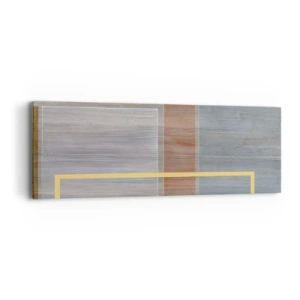 Cuadro sobre lienzo - Impresión de Imagen - Recto y tranquilo - 90x30 cm