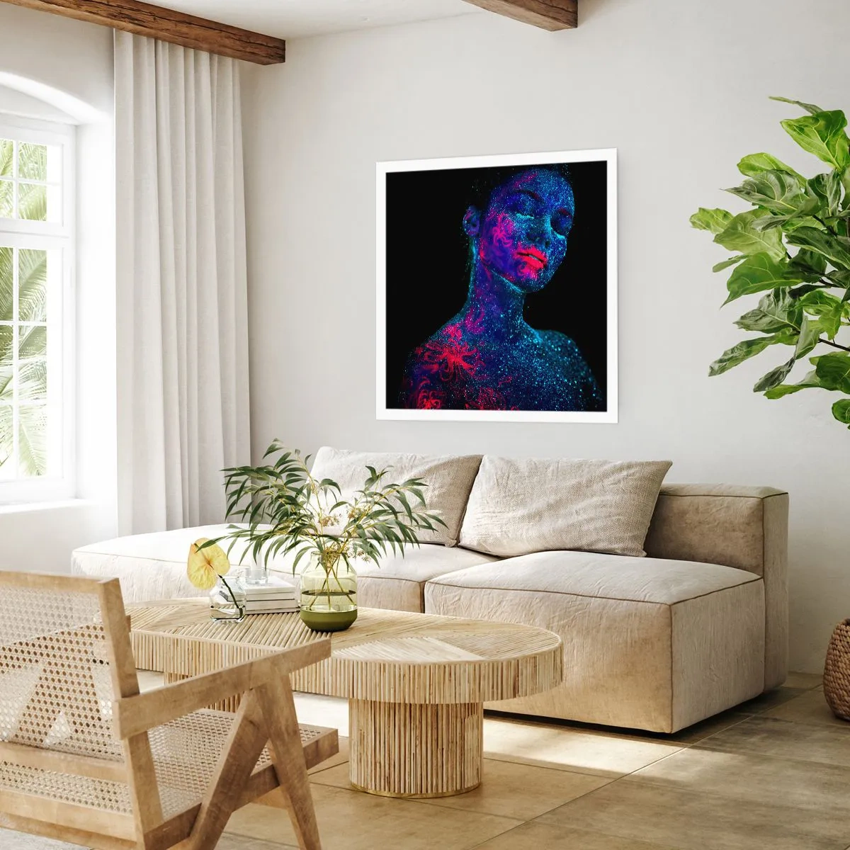 Póster - En polvo de estrellas - 40x40 cm