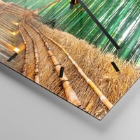 Esfera sin numeración, con rayas