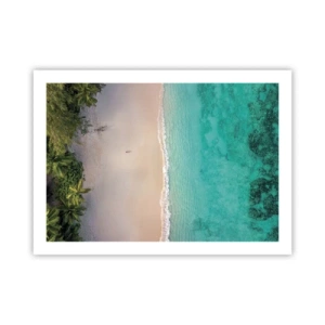 Póster - Playa del paraíso - 70x50 cm