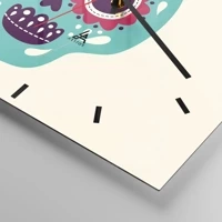 Esfera sin numeración, con rayas