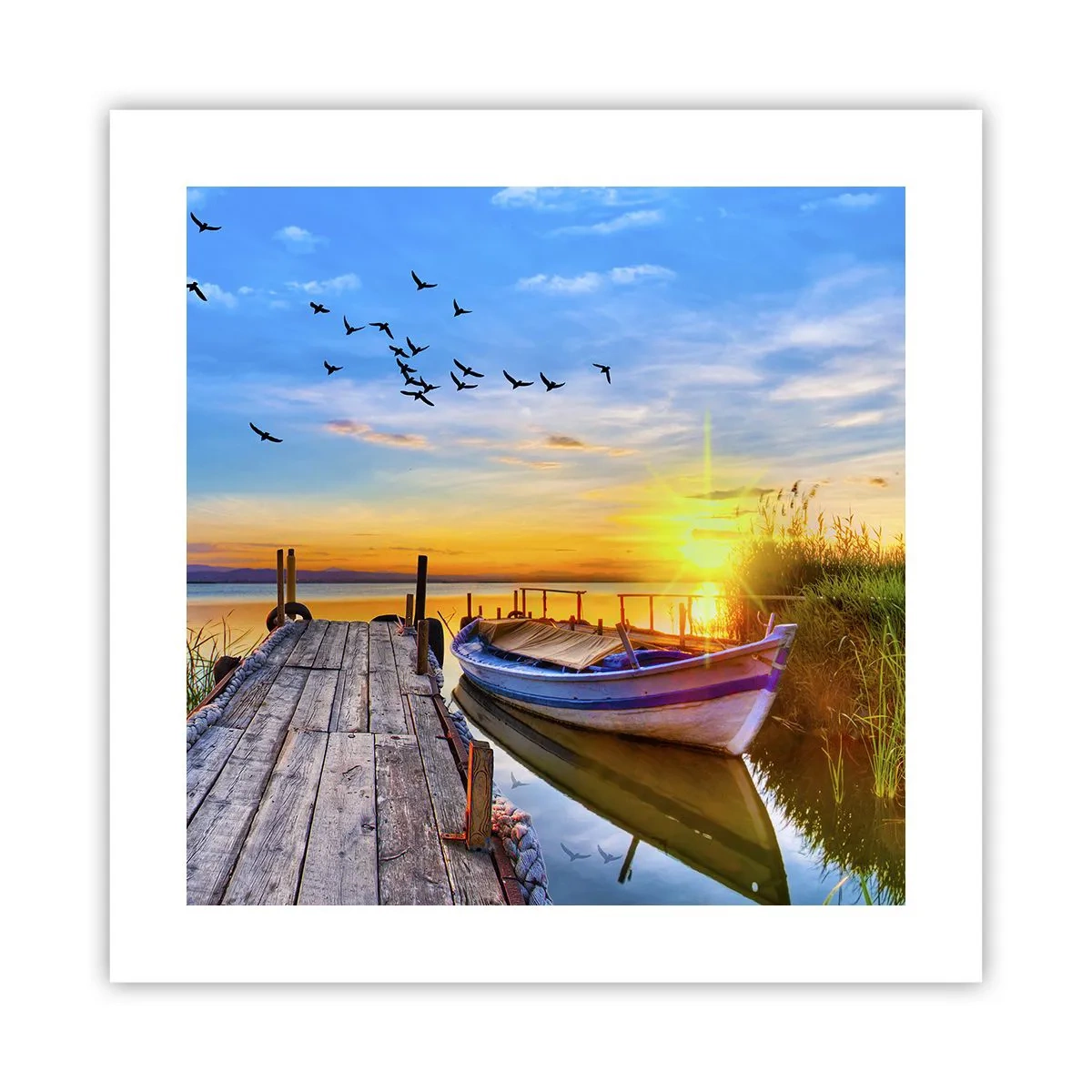 Póster - Adiós, hasta mañana - 40x40 cm