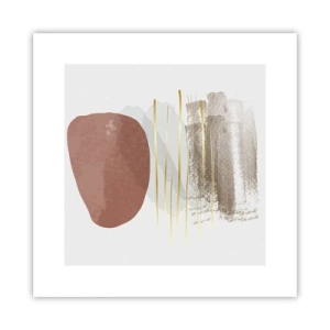 Póster - Una columnata abstracta - 30x30 cm