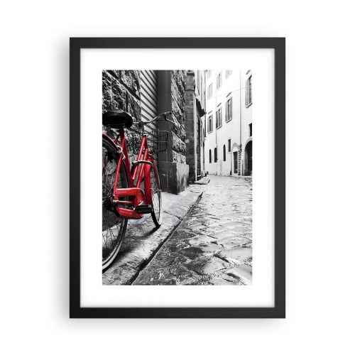 Póster en marco negro - La verdadera belleza no envejece - 30x40 cm