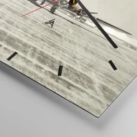 Esfera sin numeración, con rayas