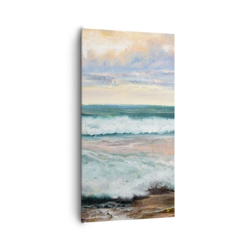 Cuadro sobre lienzo - Impresión de Imagen - Aquí suavizarás tu alma - 65x120 cm