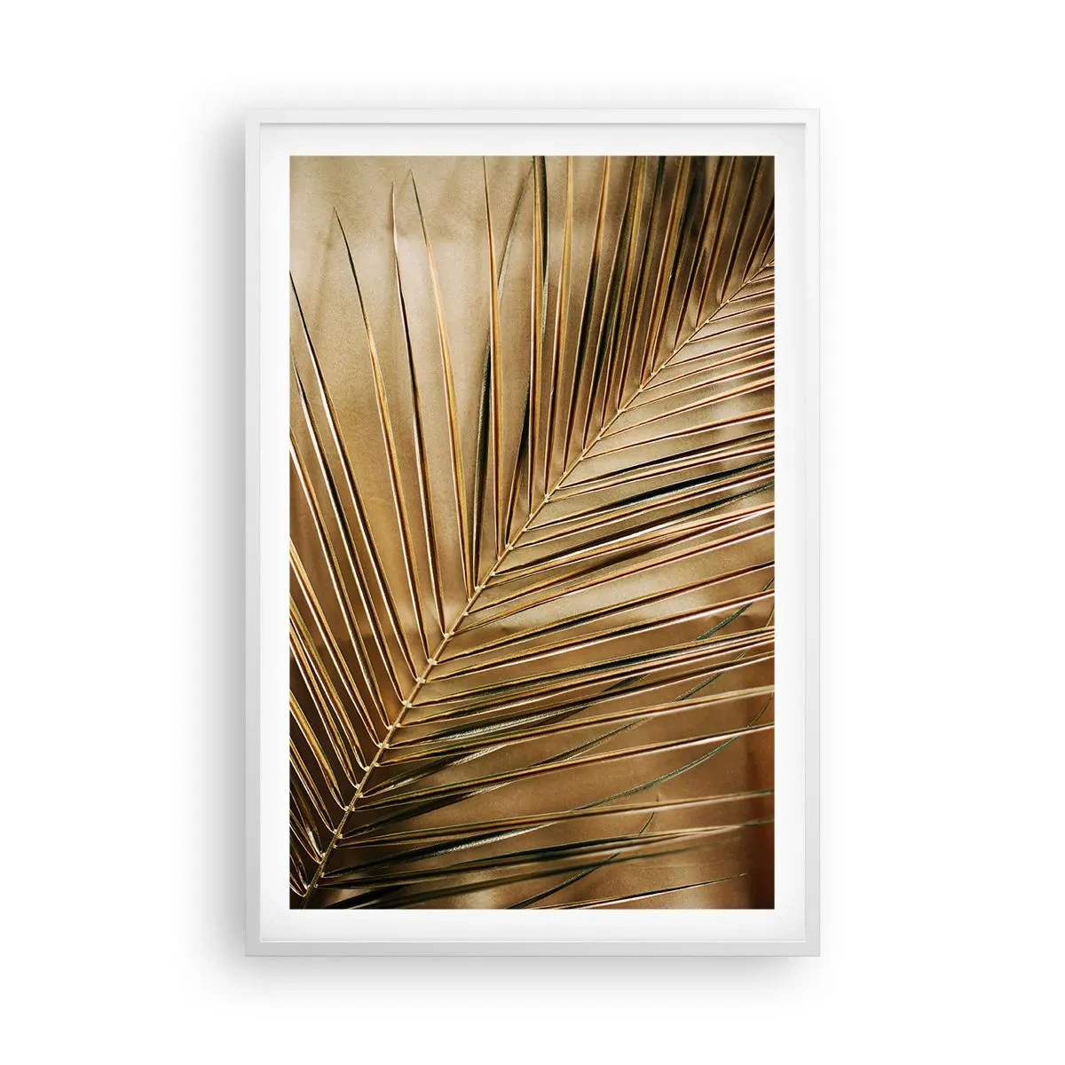 Póster en marco blanco - Una columnata natural - 61x91 cm