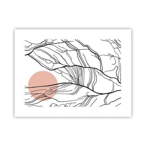 Póster - En una red de ramas - 40x30 cm