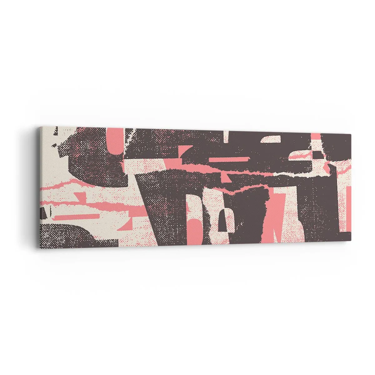 Cuadro sobre lienzo - Impresión de Imagen - Todo el ajetreo - 90x30 cm