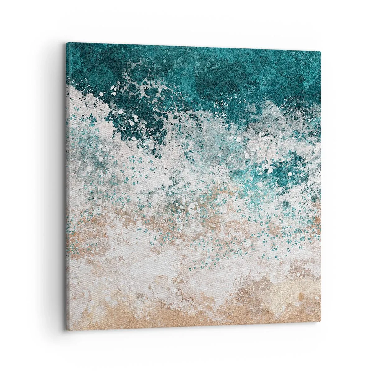 Cuadro sobre lienzo - Impresión de Imagen - Historias del mar - 50x50 cm