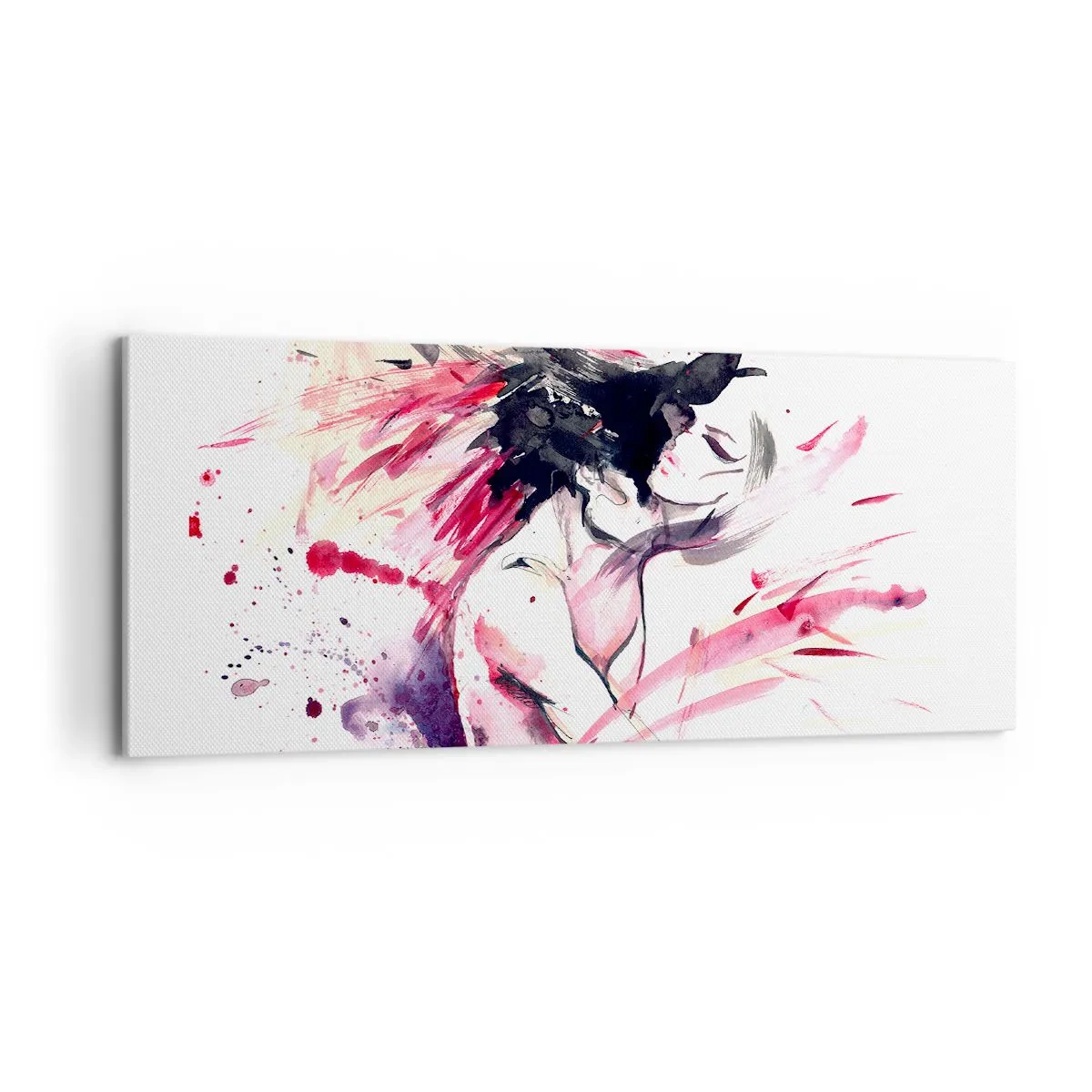 Cuadro sobre lienzo - Impresión de Imagen - La plenitud del amor - 100x40 cm