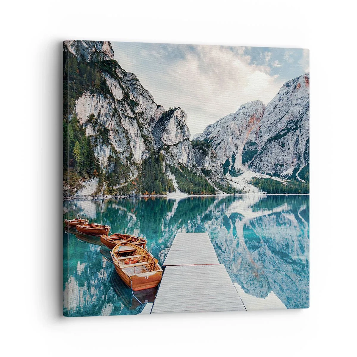 Cuadro sobre lienzo - Impresión de Imagen - Te mostraremos la fuente de la belleza - 30x30 cm
