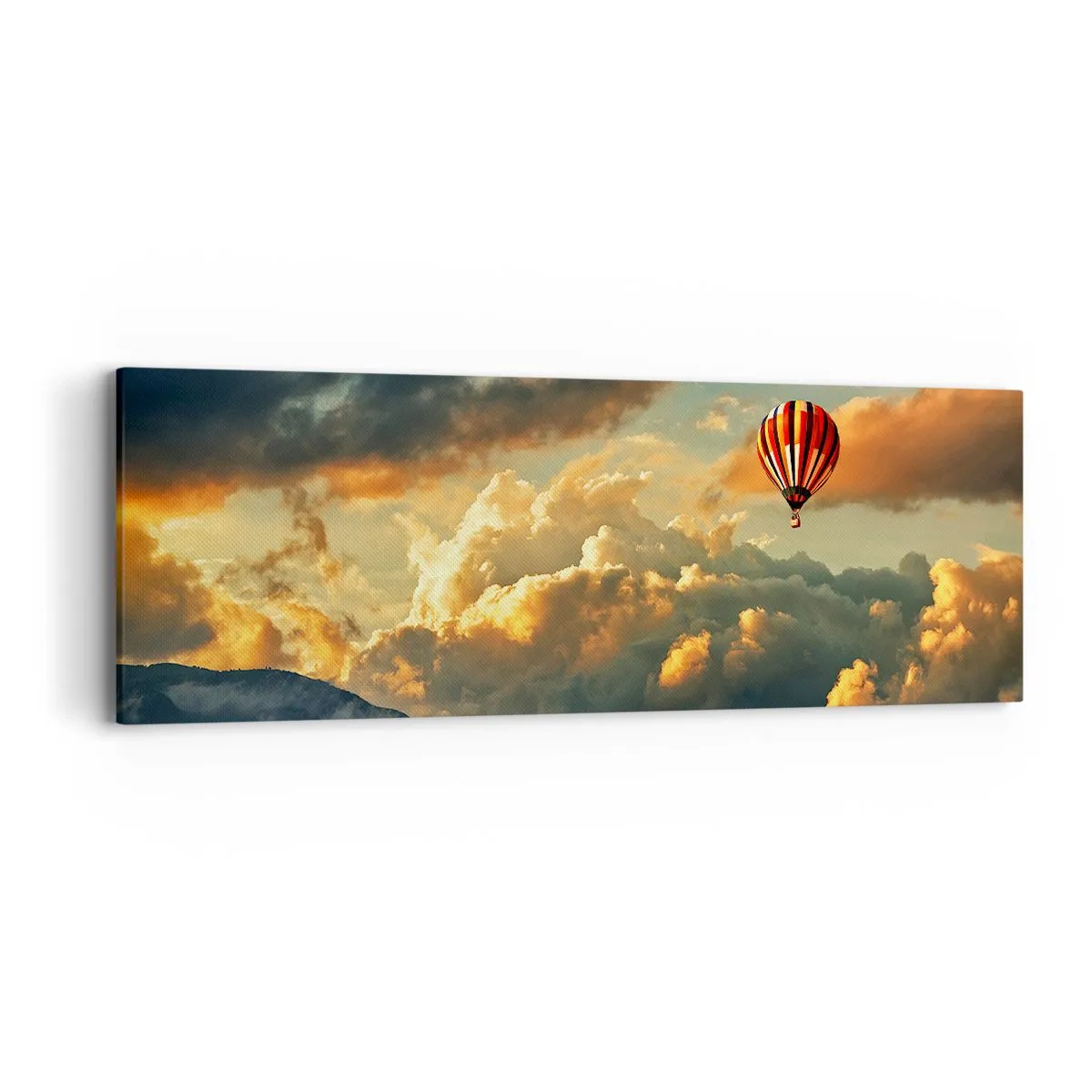 Cuadro sobre lienzo - Impresión de Imagen - Vuelo porque quiero - 90x30 cm