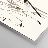 Esfera sin numeración, con rayas