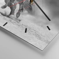 Esfera sin numeración, con rayas