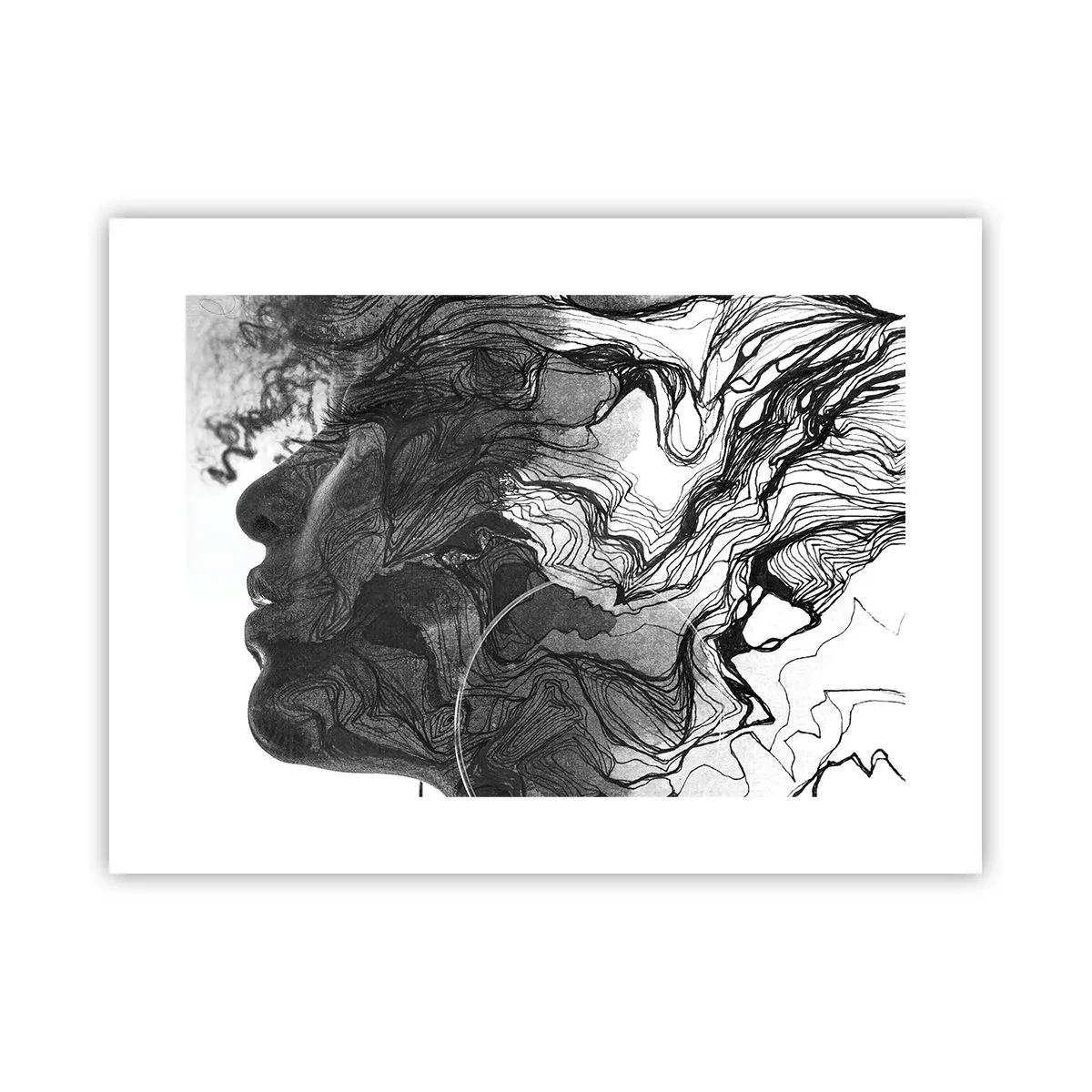 Póster - Enredada en sueños - 40x30 cm