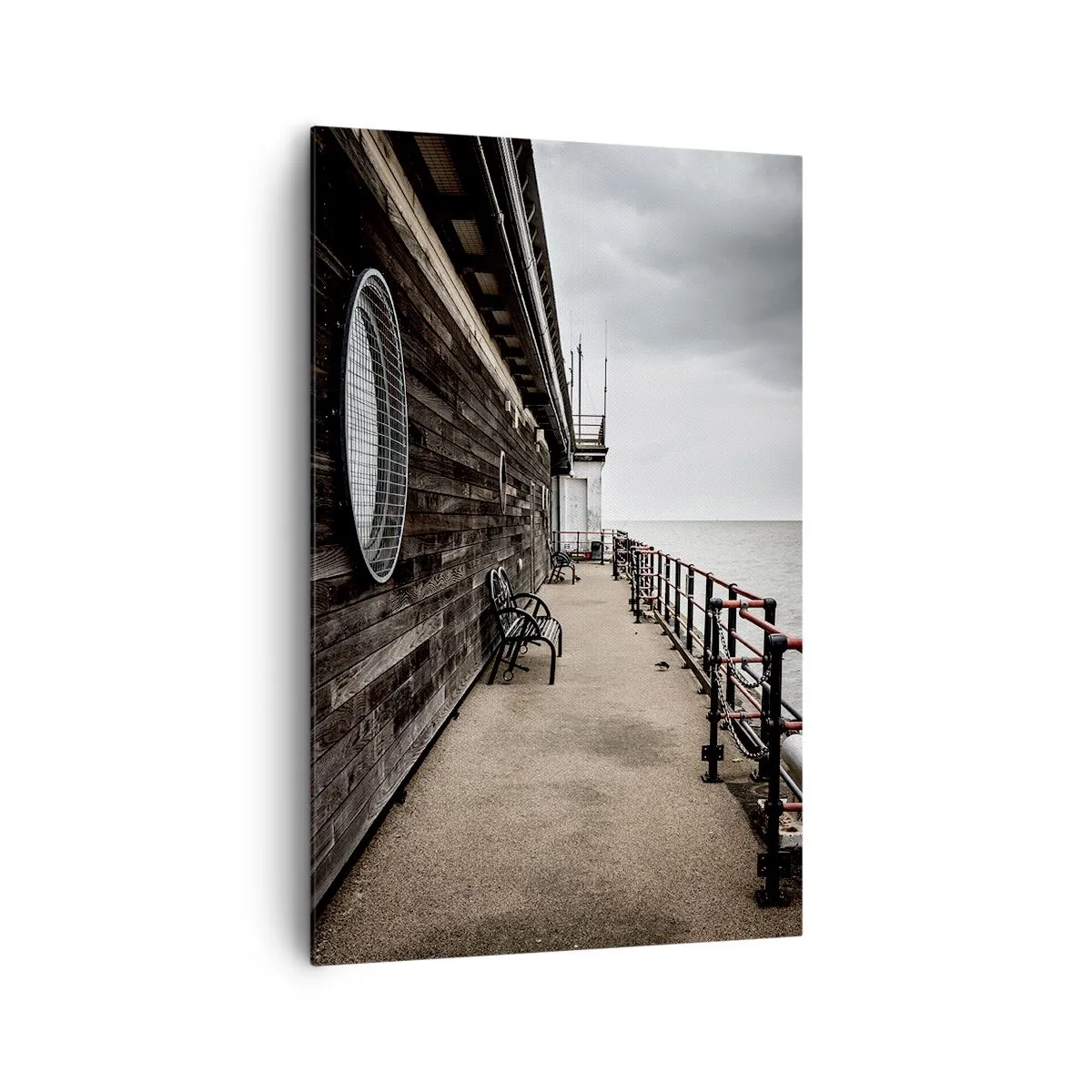 Cuadro sobre lienzo - Impresión de Imagen - El tiempo detenido - 80x120 cm