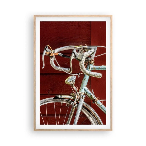 Póster en marco roble claro - Creada para las victorias - 61x91 cm