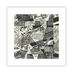 Póster - La dinámica del presente - 30x30 cm
