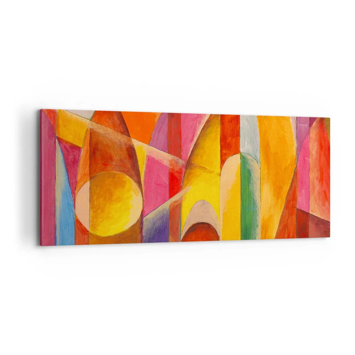 Cuadro sobre lienzo - Impresión de Imagen - Catedral del sol - 100x40 cm